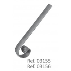 Remate Pasamanos Forja Ref.03155 ➖ 40x10mm Ref.03156...