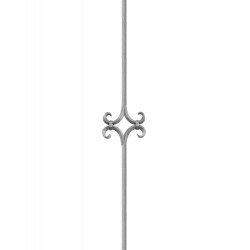 balaustre de hierro forjado ornamental de rombo diagonal 01056.10