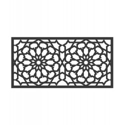 Celosia de hierro Alhambra Ref.C031