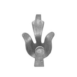 Adorno de Hierro Forjado - Hoja de forja ➖4mm Ref.07297.18