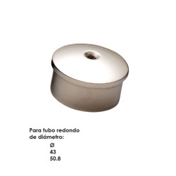 Tapón Acero Inoxidable Brillo Ref.13087/Ø43 |...