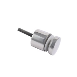 Pinza Redonda Acero Inoxidable 316 Para Cristal Acabado...