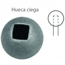 Bola de Hierro Forjado Hueca y Ciega ■14mm Ref.07166.07 |...